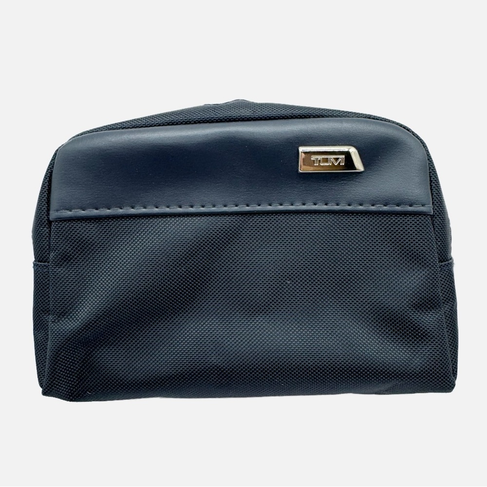 Tumi black toiletries airline bag Delta travel bag